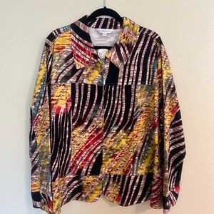 Colorful Abstract Women's Blazer